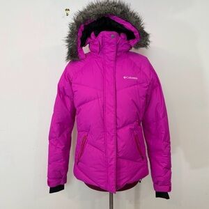 Columbia Magenta Omni-Heat Jacket